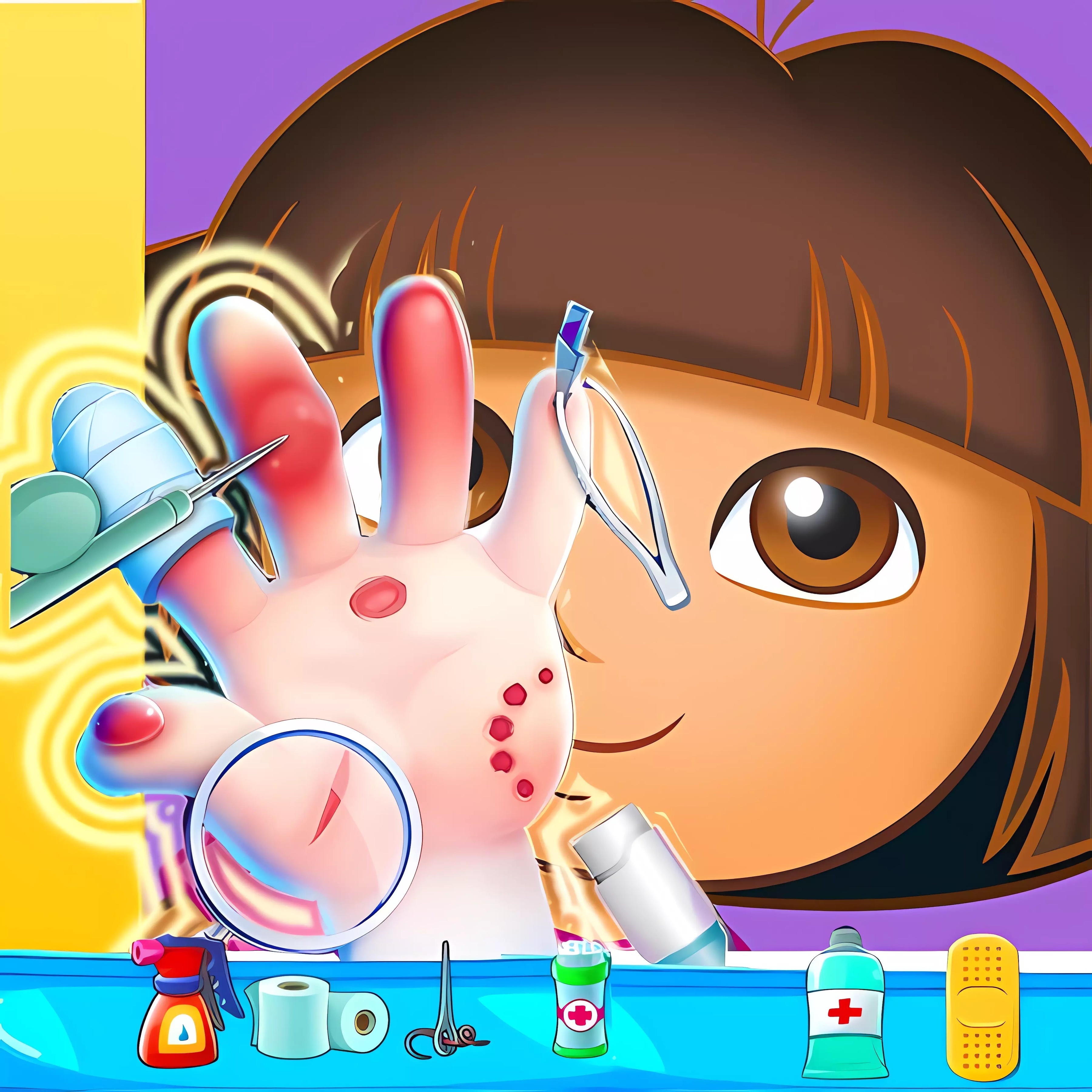 Dora Hand Doctor for Girls