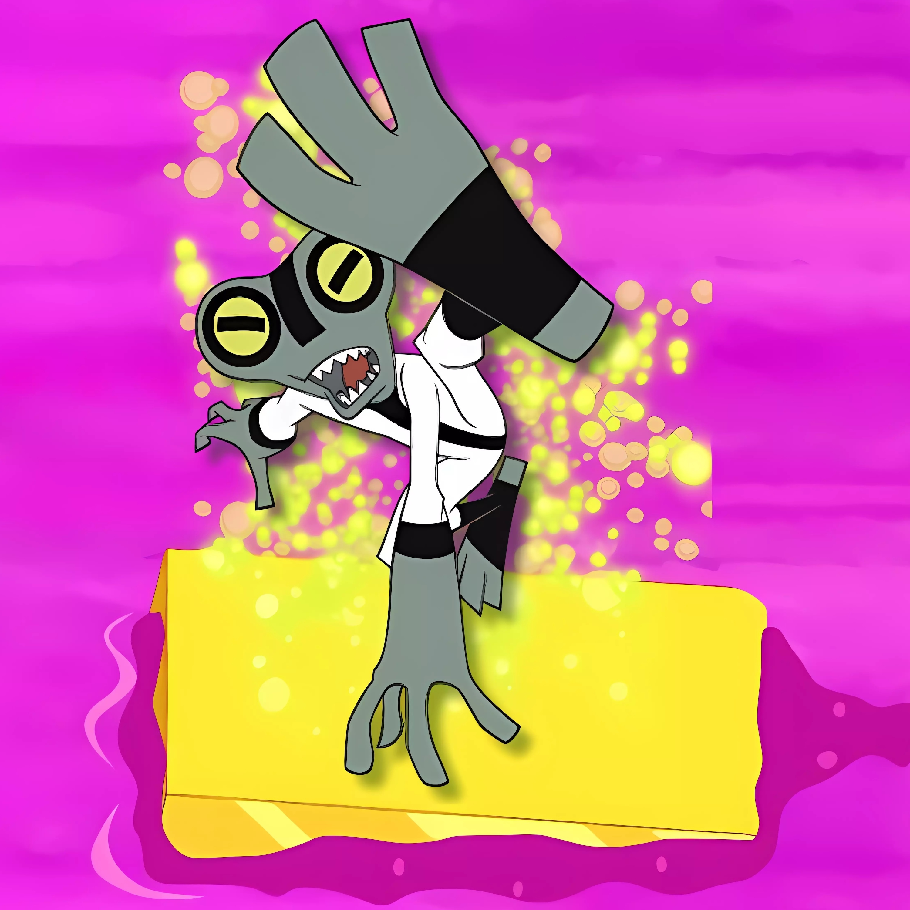 Grey Matter Leap - Ben 10