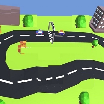 Pixel Circuit Racing Car Crash GM