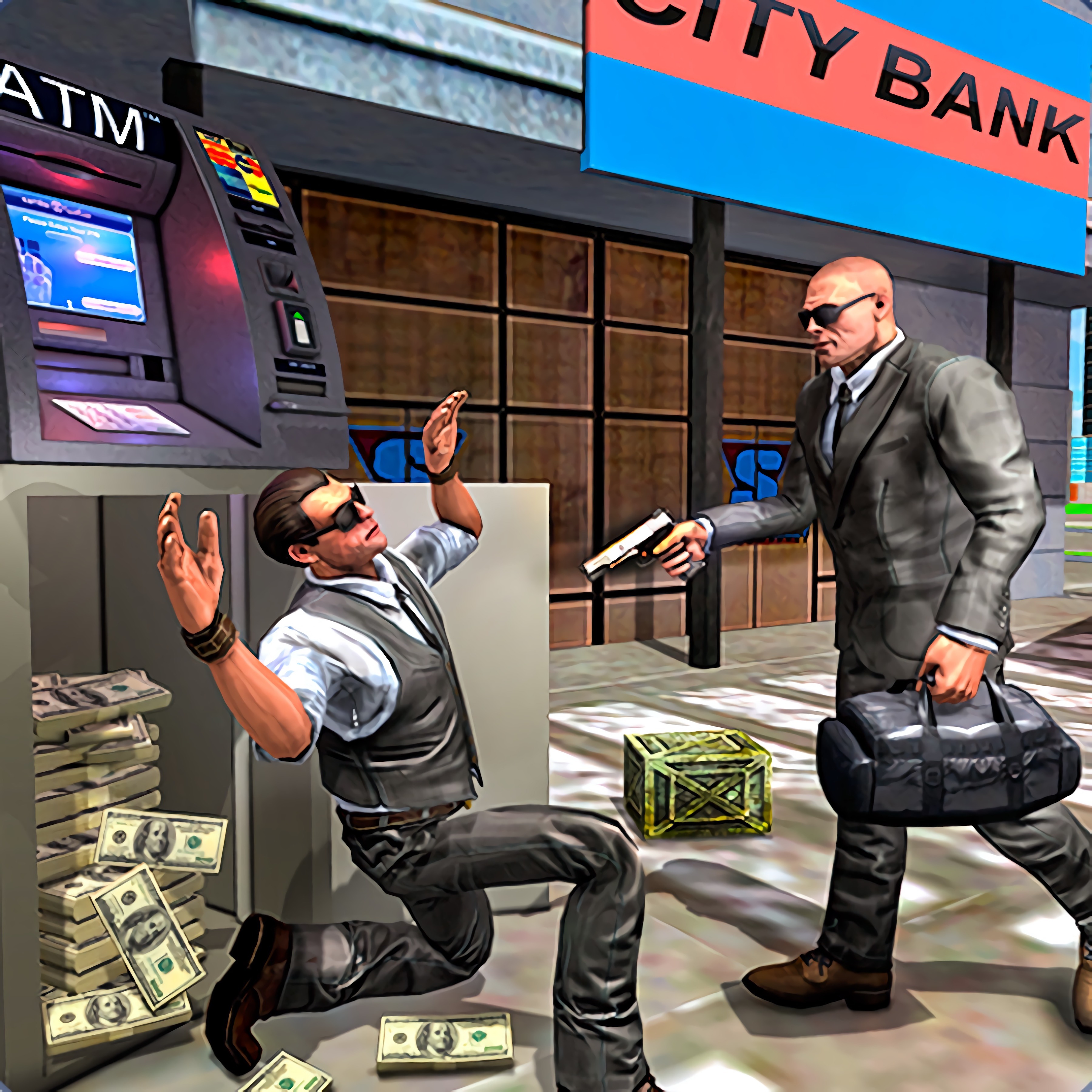 Bank Cash Transit 3D: Security Van Simulator