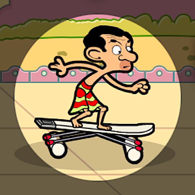 Mr. Bean - Skidding