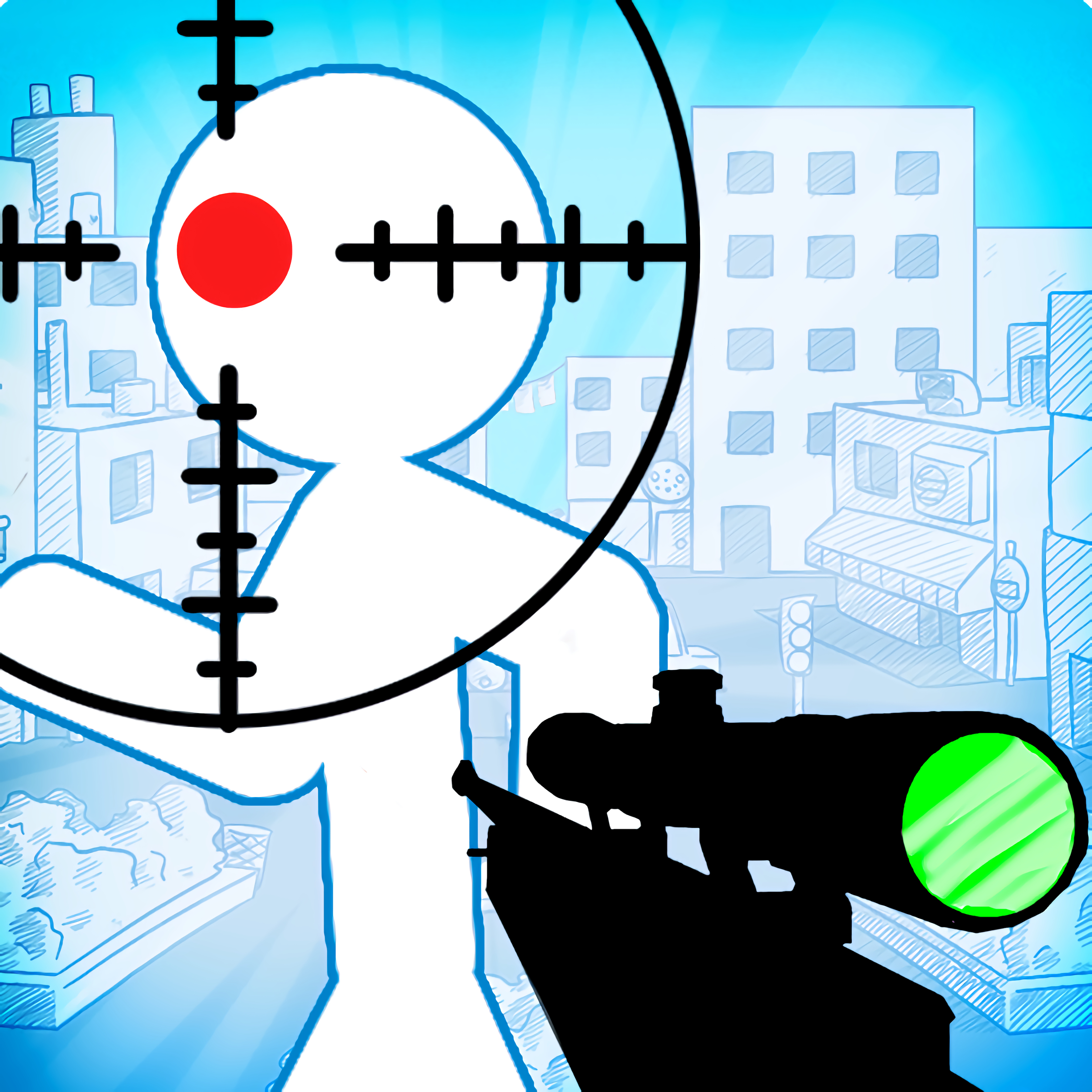 Stickman Sniper Tap To Kill
