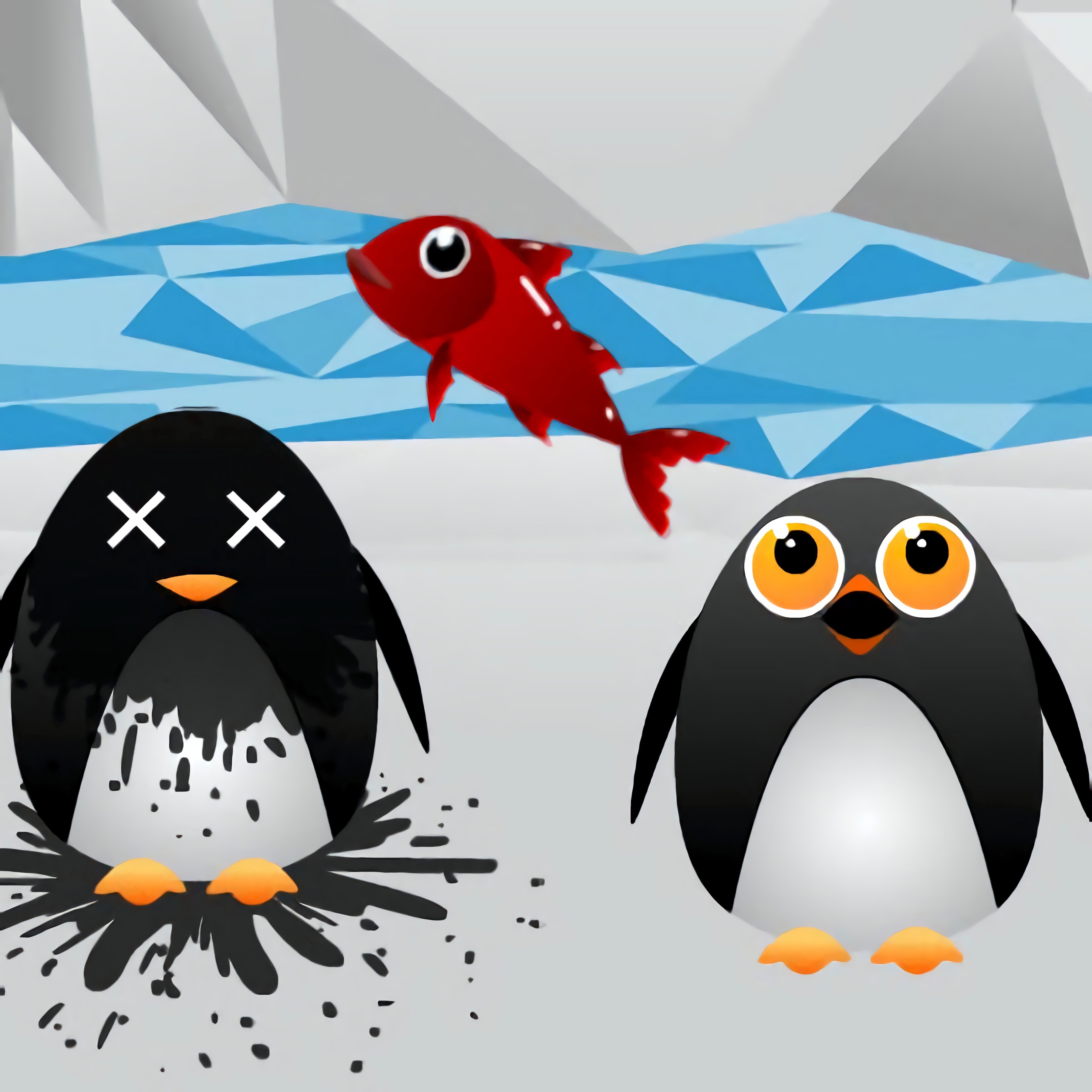 Hungry Penguin