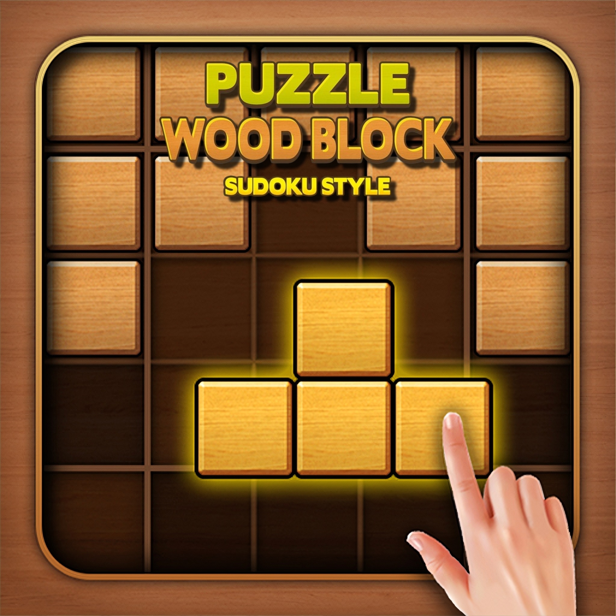 Puzzle Wood Block