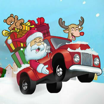 Santa Gift Truck
