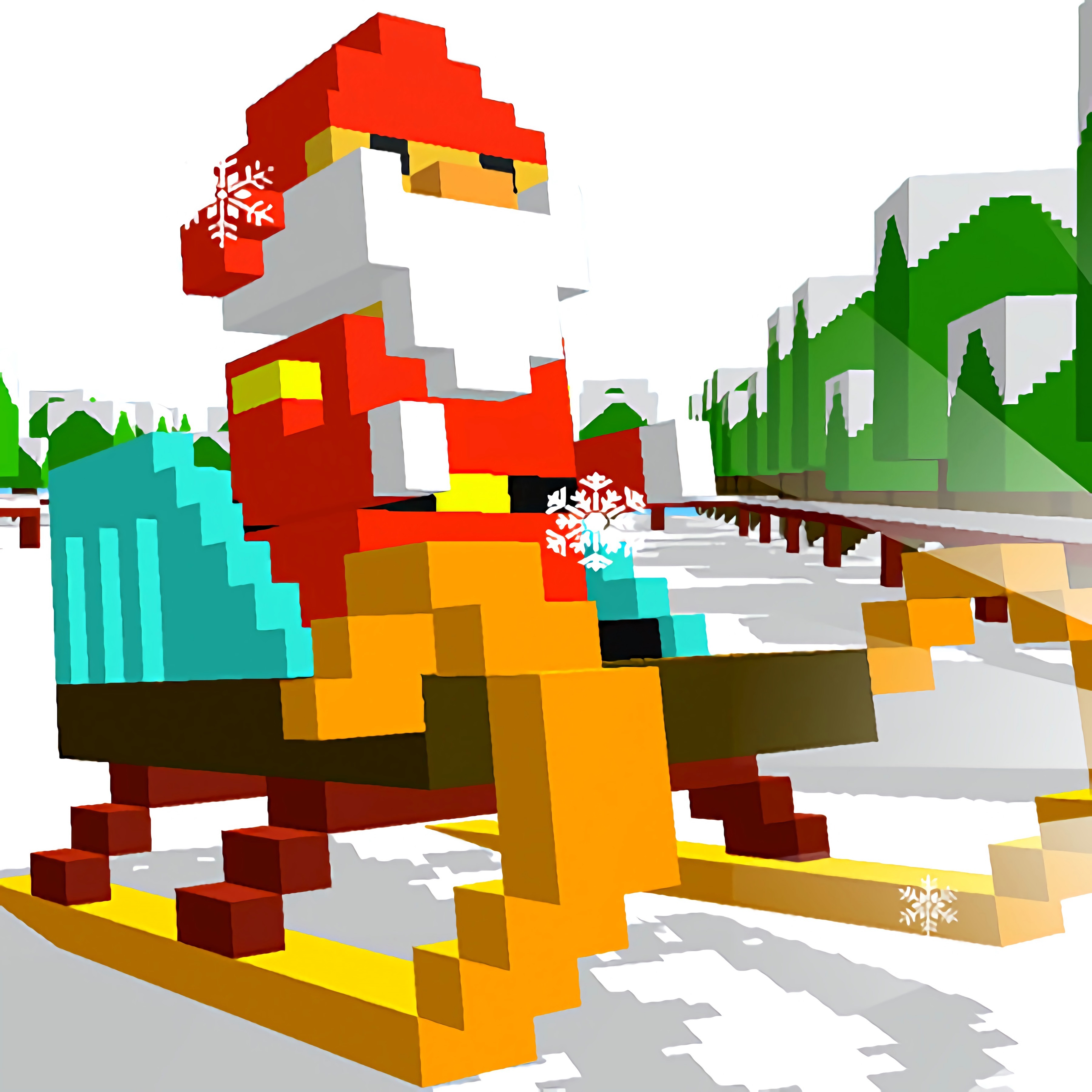 Sliding Santa