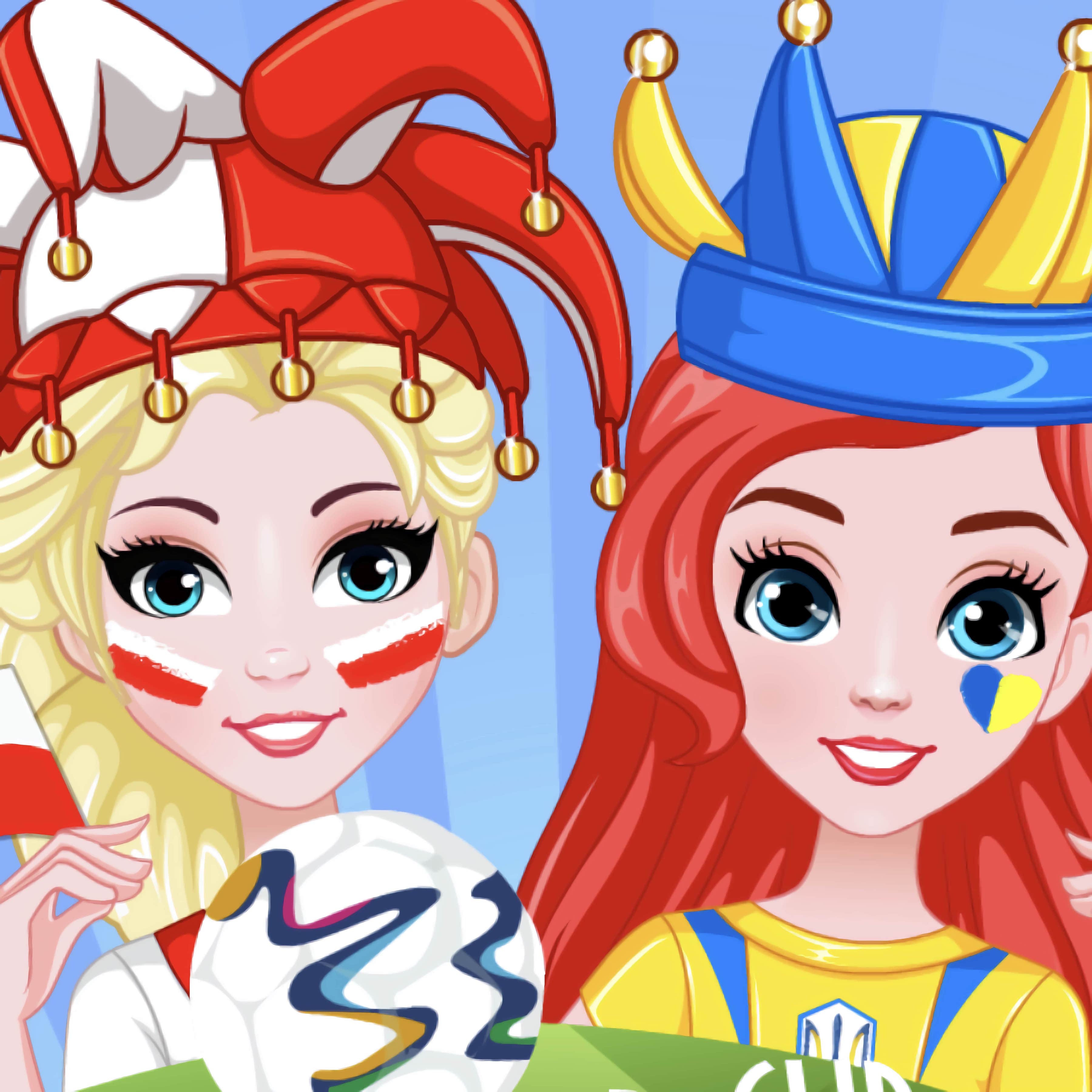 BFFs World Cup Face Paint
