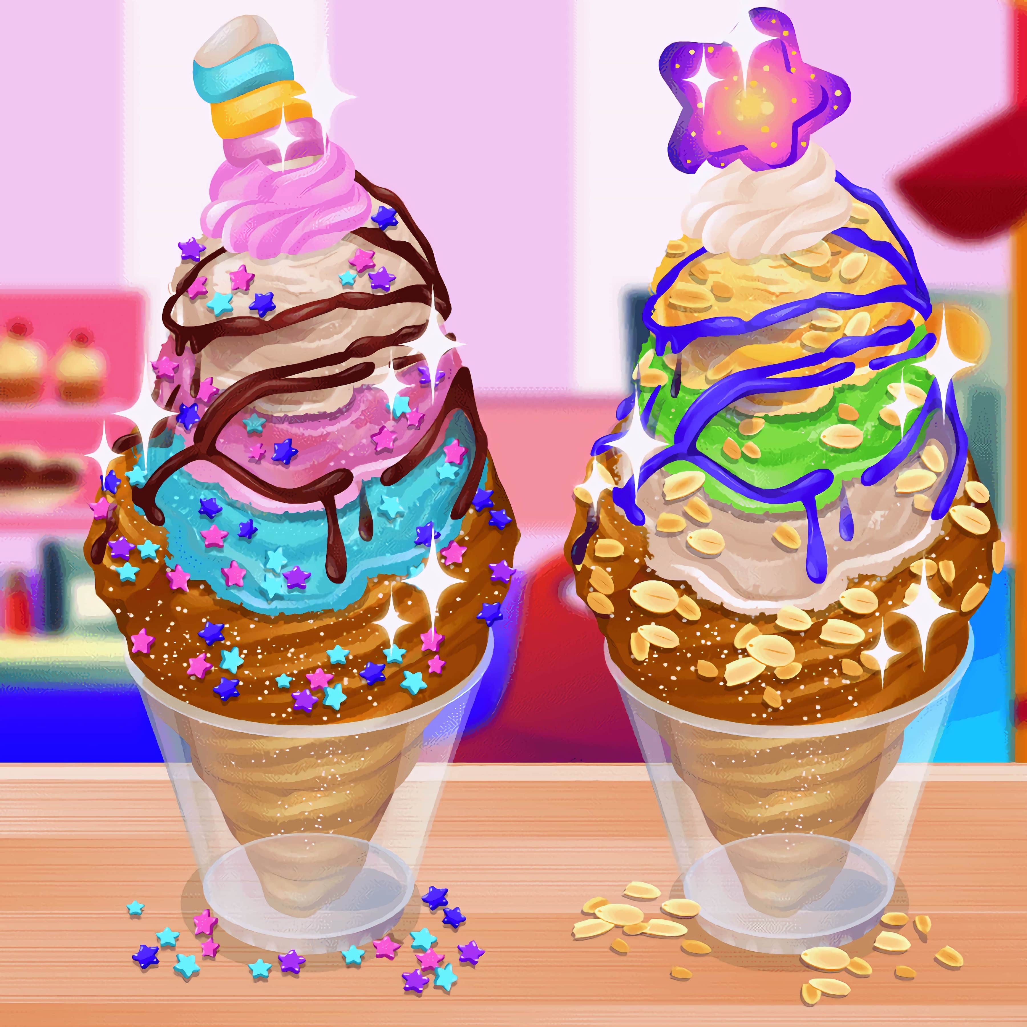 Yummy Churros Ice Cream
