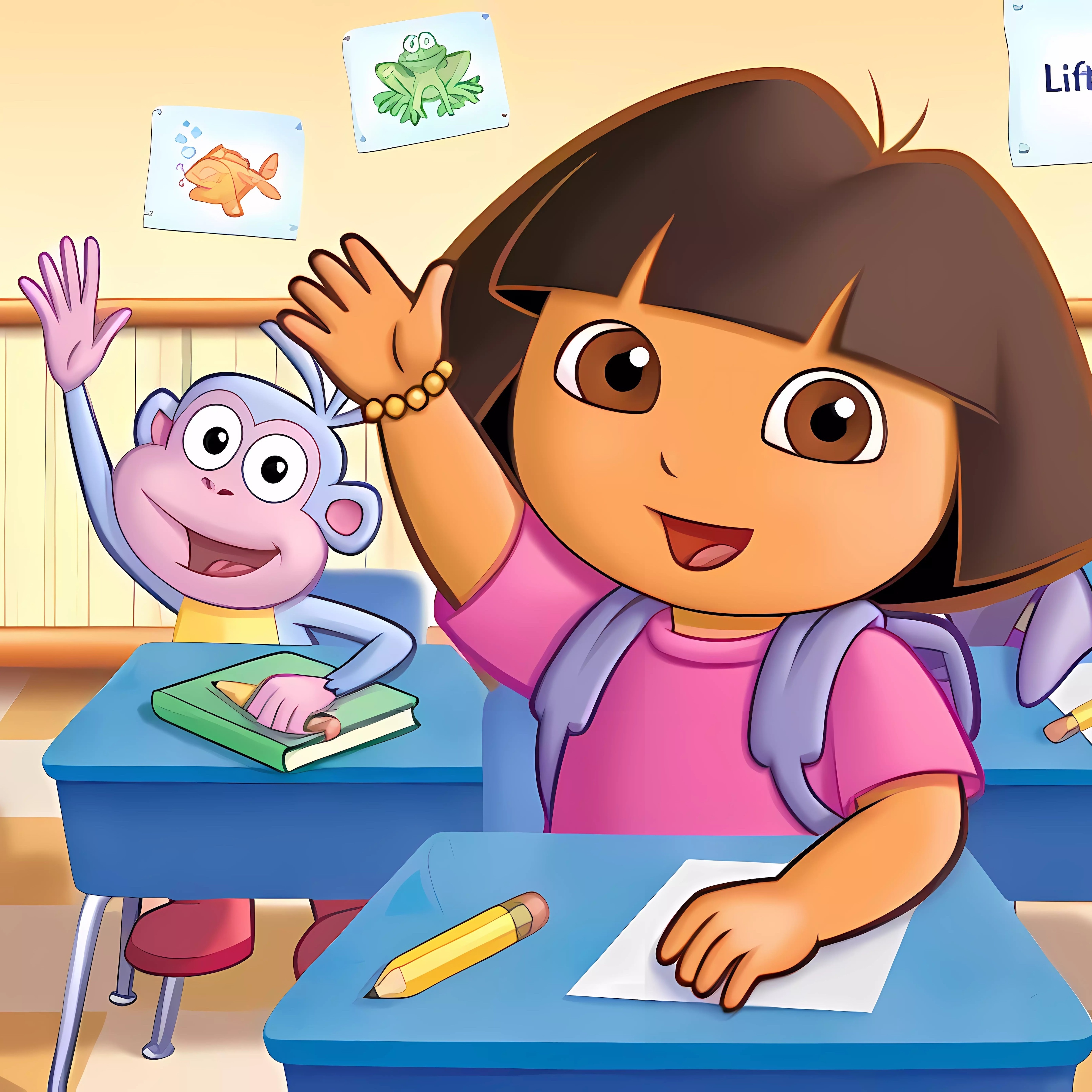 Dora School Fun Adventure